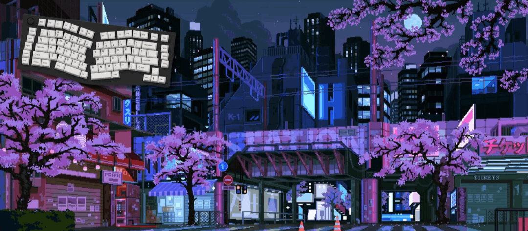 Amethyst Afterglow - Cityscape Mouse Pads