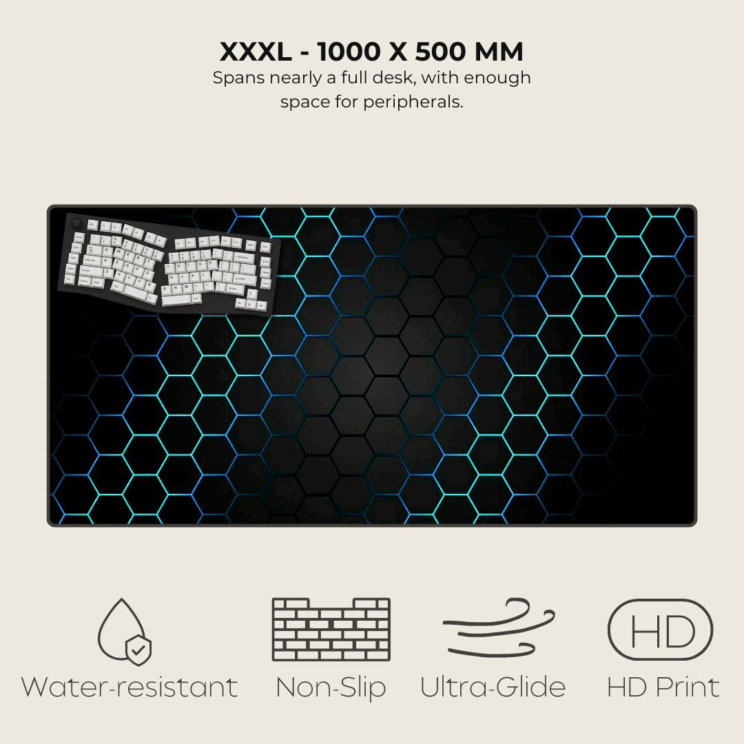 Hexagonal Mouse Pad