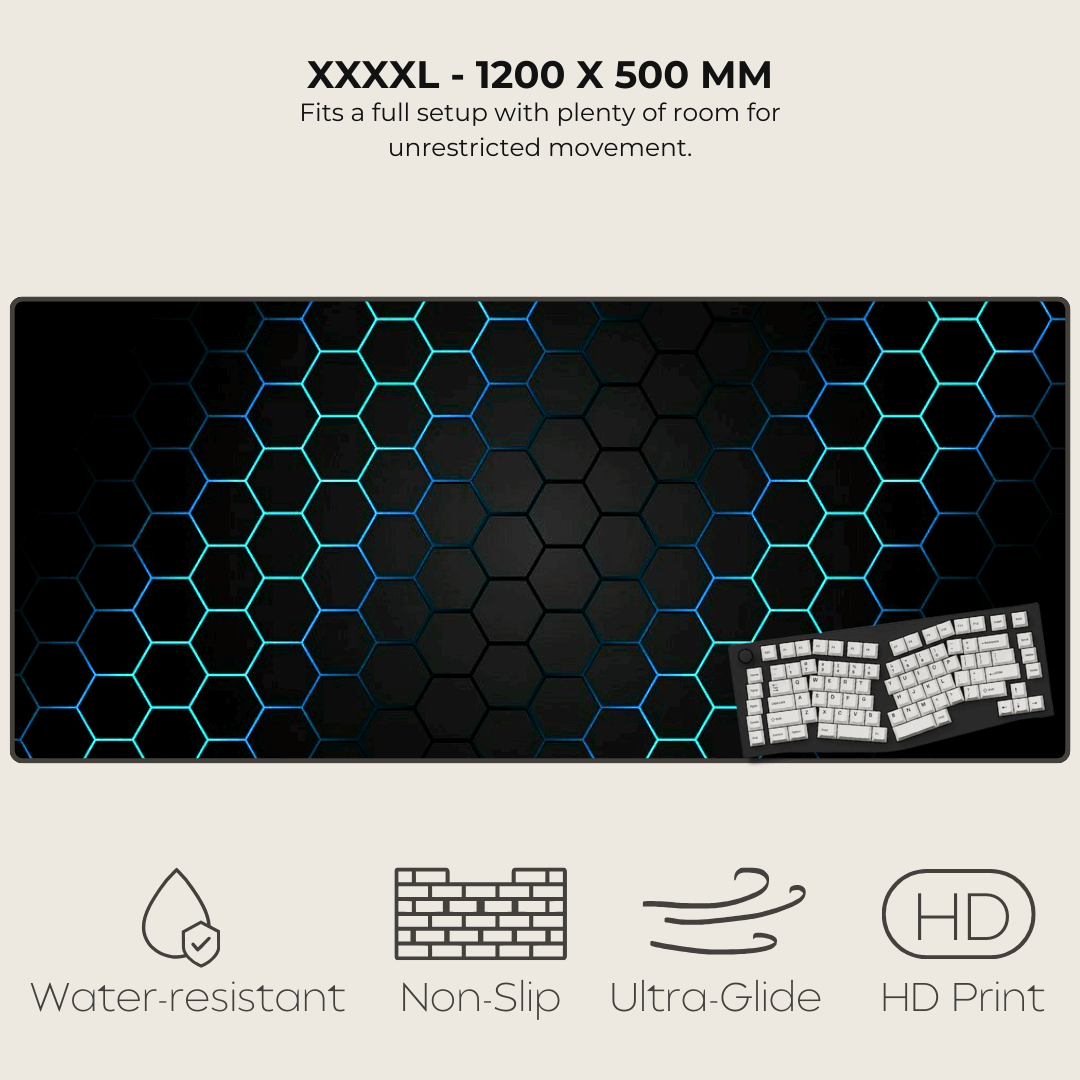 Hexagonal Mouse Pad