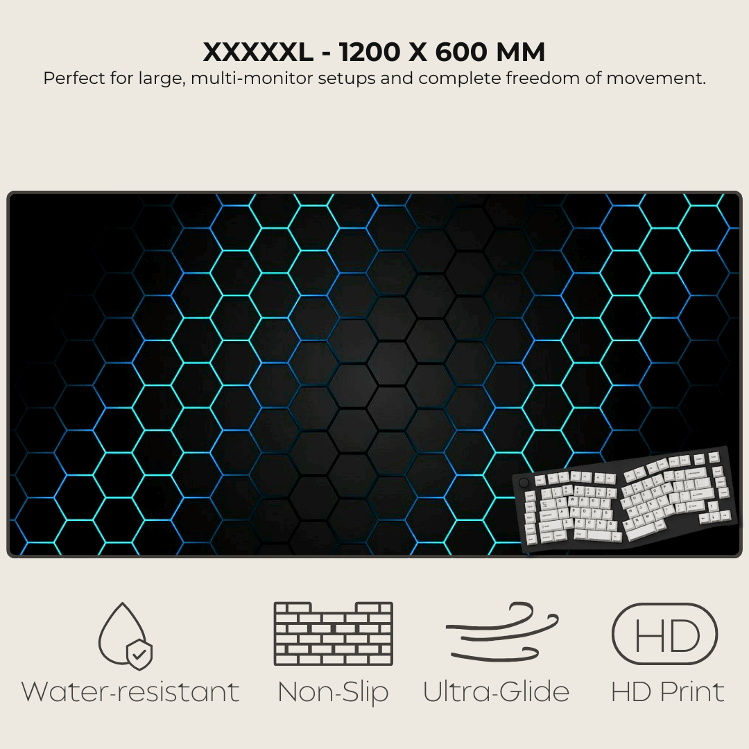 Hexagonal Mouse Pad