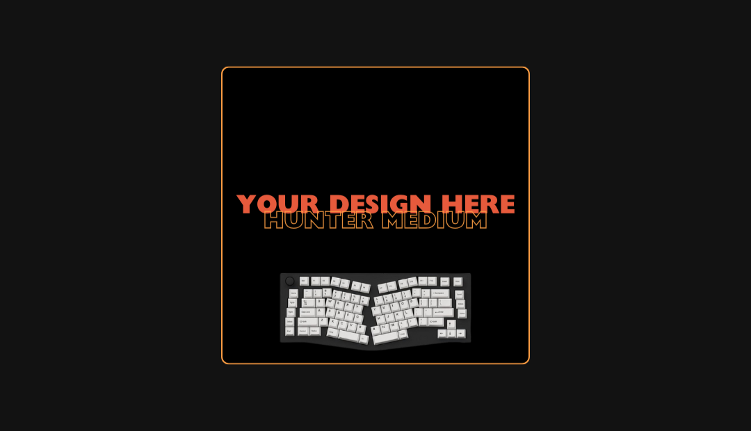 Hunter Medium Custom Mouse Pads