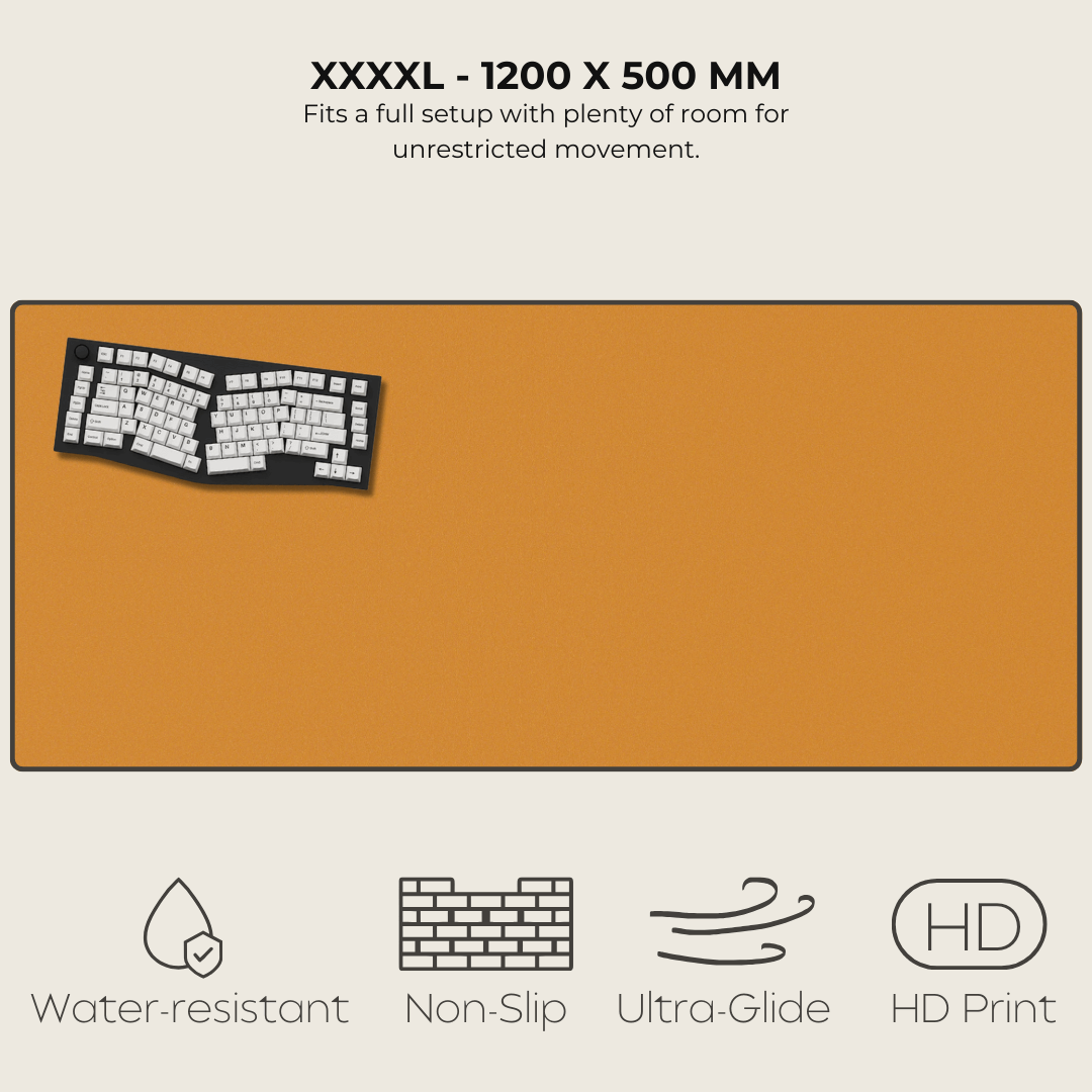 Orange-Solid-Colours-Mouse-Pads