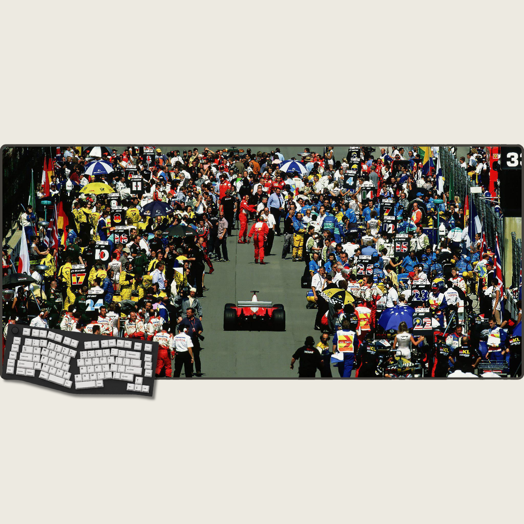 Ferrari F2002 - F1 Racing Mouse Pads