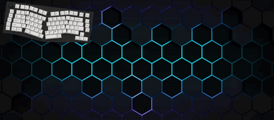 Vertex Green Hexagonal Mouse Pad