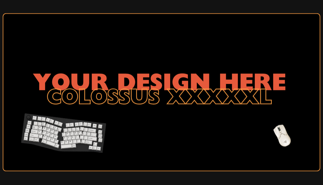 Colossus XXXXXL Custom Mouse Pads