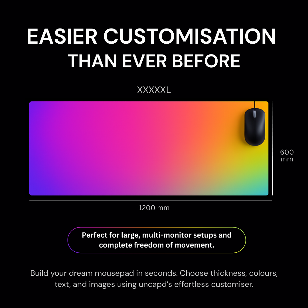 XXXXXL Custom Mouse Pad