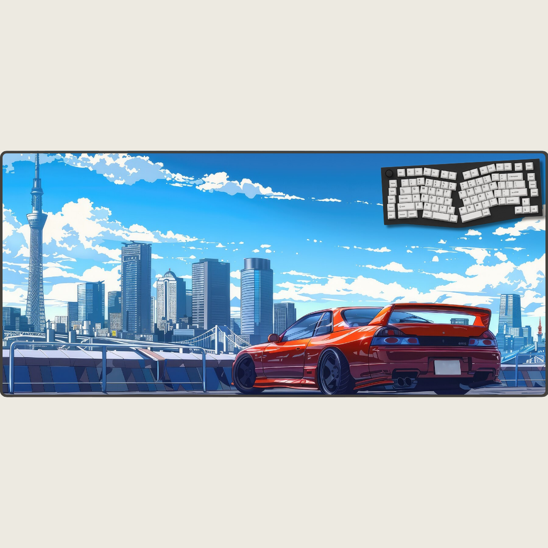 Tokyo Drive - Car Mouse Pads