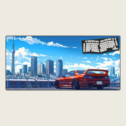 Tokyo Drive - Car Mouse Pads