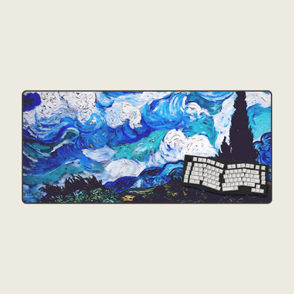 'Gogh Crazy Large Mouse Pads