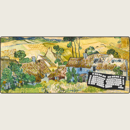 'Gogh Crazy Large Mouse Pads