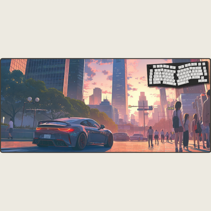 City Slicker GT3 - Car Mouse Pads