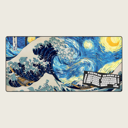 'Gogh Crazy Large Mouse Pads