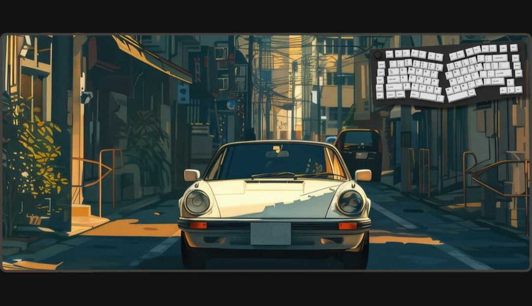 Porsche Kyoto - Car Mouse Pads