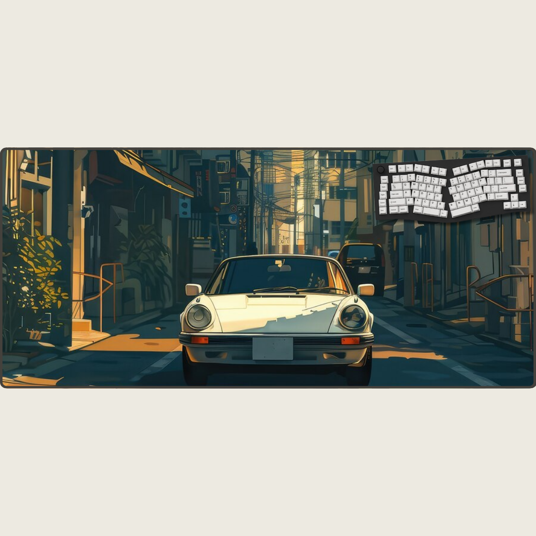 Porsche Kyoto - Car Mouse Pads