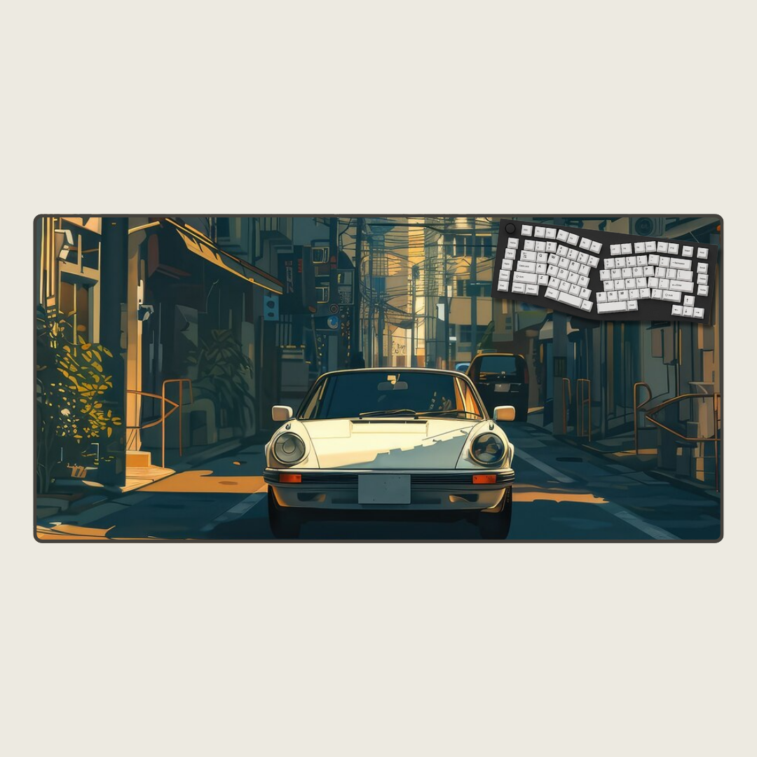 Porsche Kyoto - Car Mouse Pads