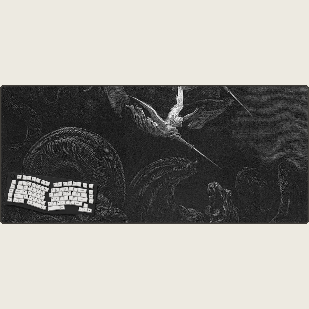 The Crowned Virgin by Gustav Doré - Biblical Mouse Pads