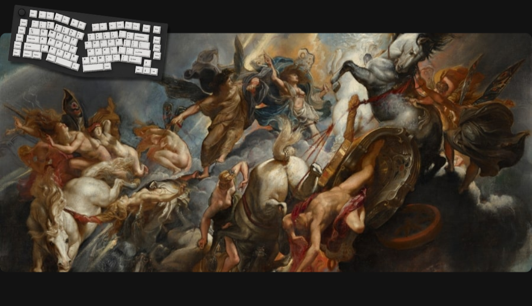 The Fall of Phaeton - Gods & Gladiators Mouse Pads