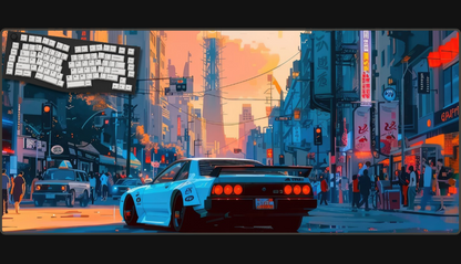 Ghostline S13 - Car Mouse Pads