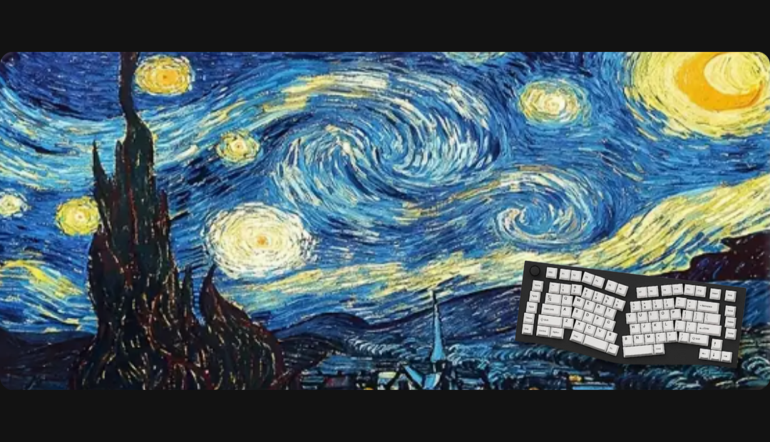 'Gogh Crazy Large Mouse Pads