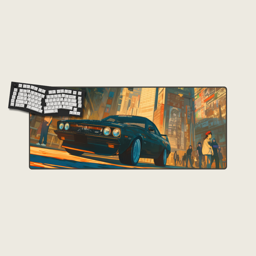 Dodge or Be Dodged - Car Mouse Pads