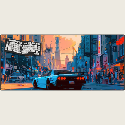 Ghostline S13 - Car Mouse Pads