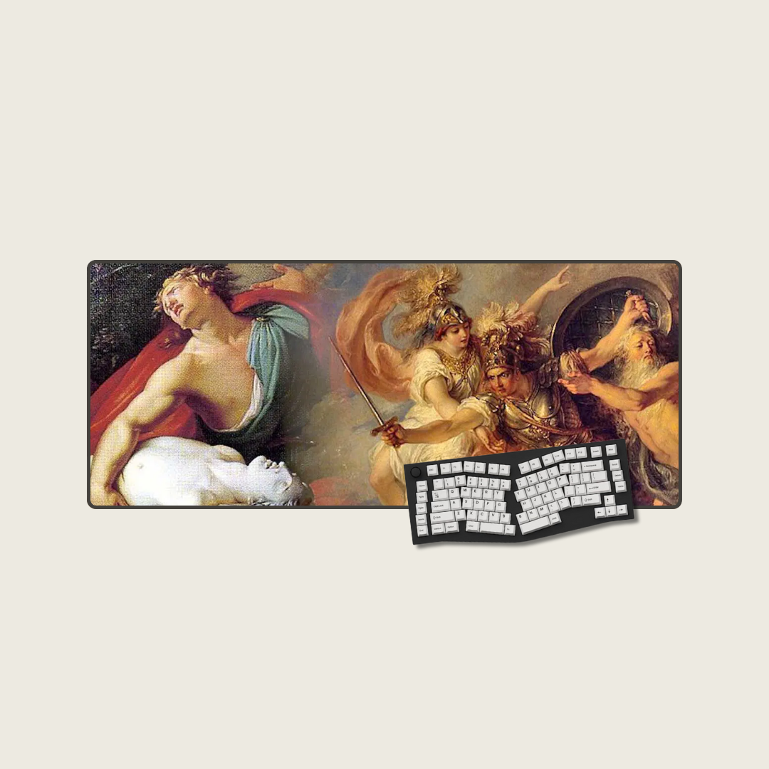 Achilles and Patroclus - Gods & Gladiators Mouse Pads