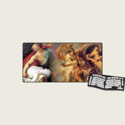 Achilles and Patroclus - Gods & Gladiators Mouse Pads