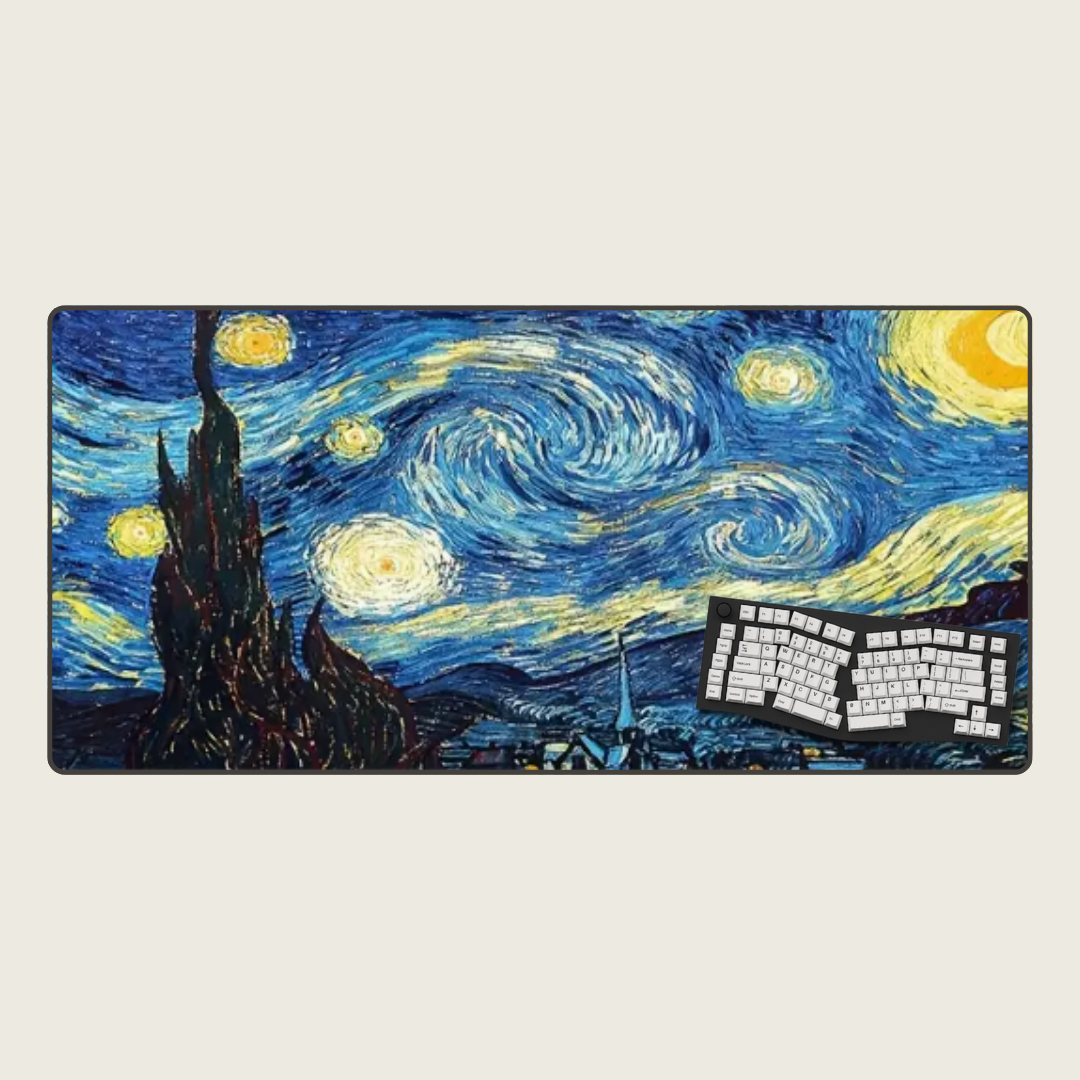 'Gogh Crazy Large Mouse Pads