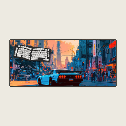 Ghostline S13 - Car Mouse Pads