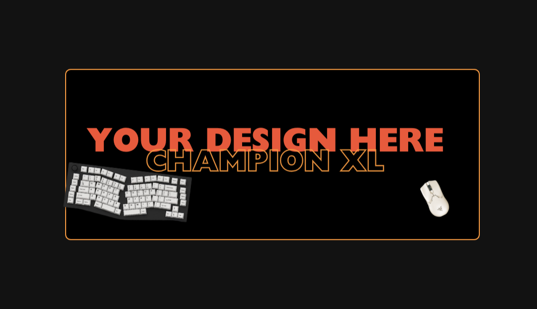 Champion XL Custom Mouse Pads