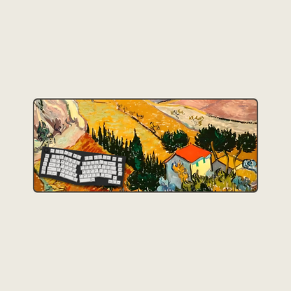 'Gogh Crazy Large Mouse Pads