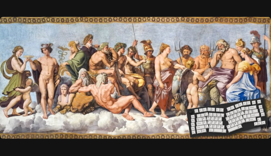 The Council of the Gods - Gods & Gladiators Mouse Pads