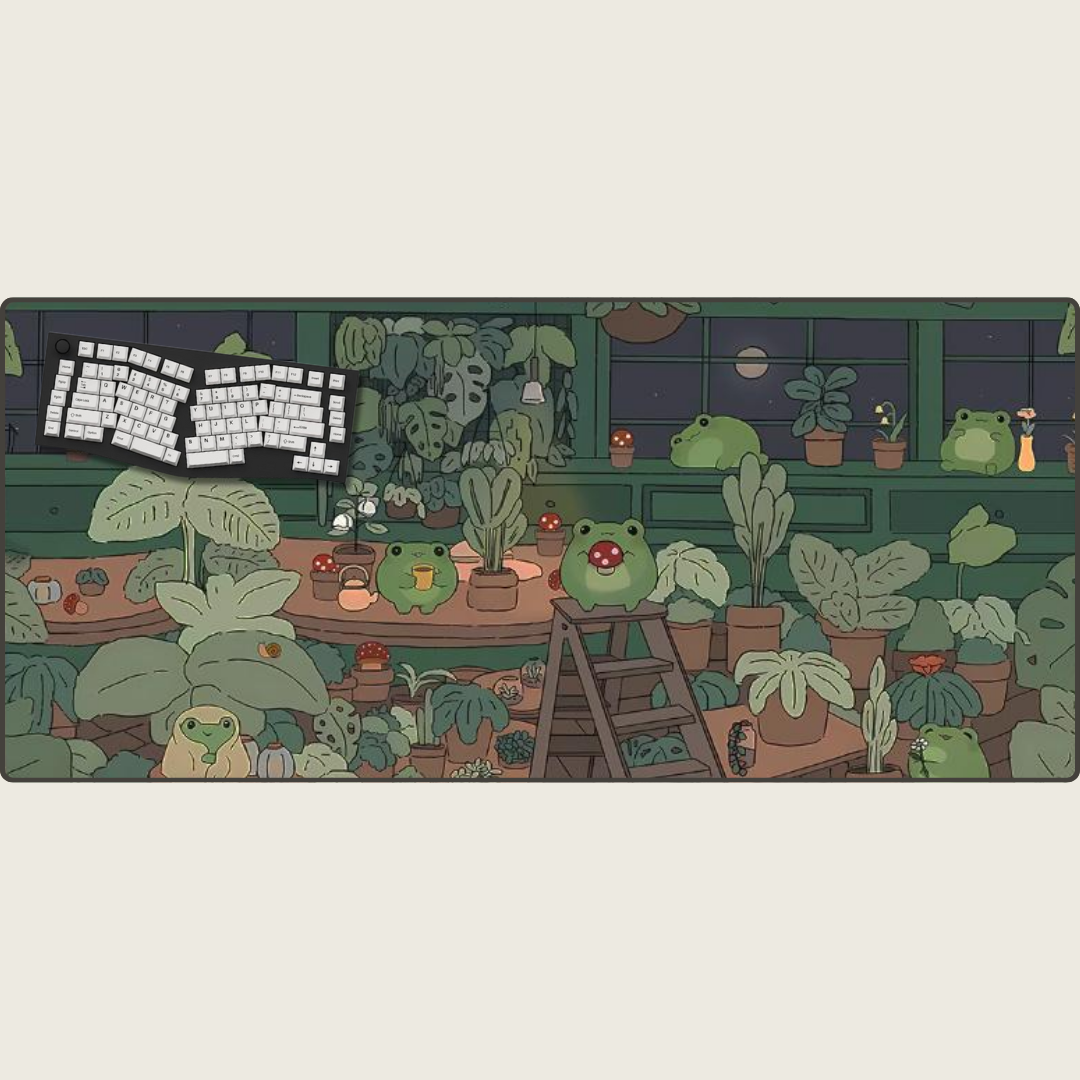 Leapin' Leaves - Dream Landscape Mouse Pads