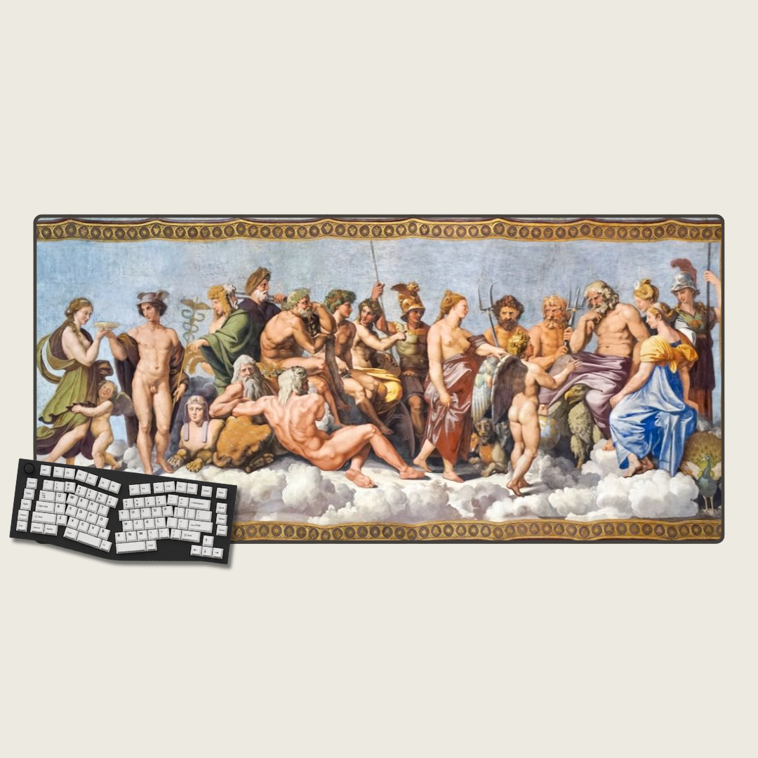 The Council of the Gods - Gods & Gladiators Mouse Pads