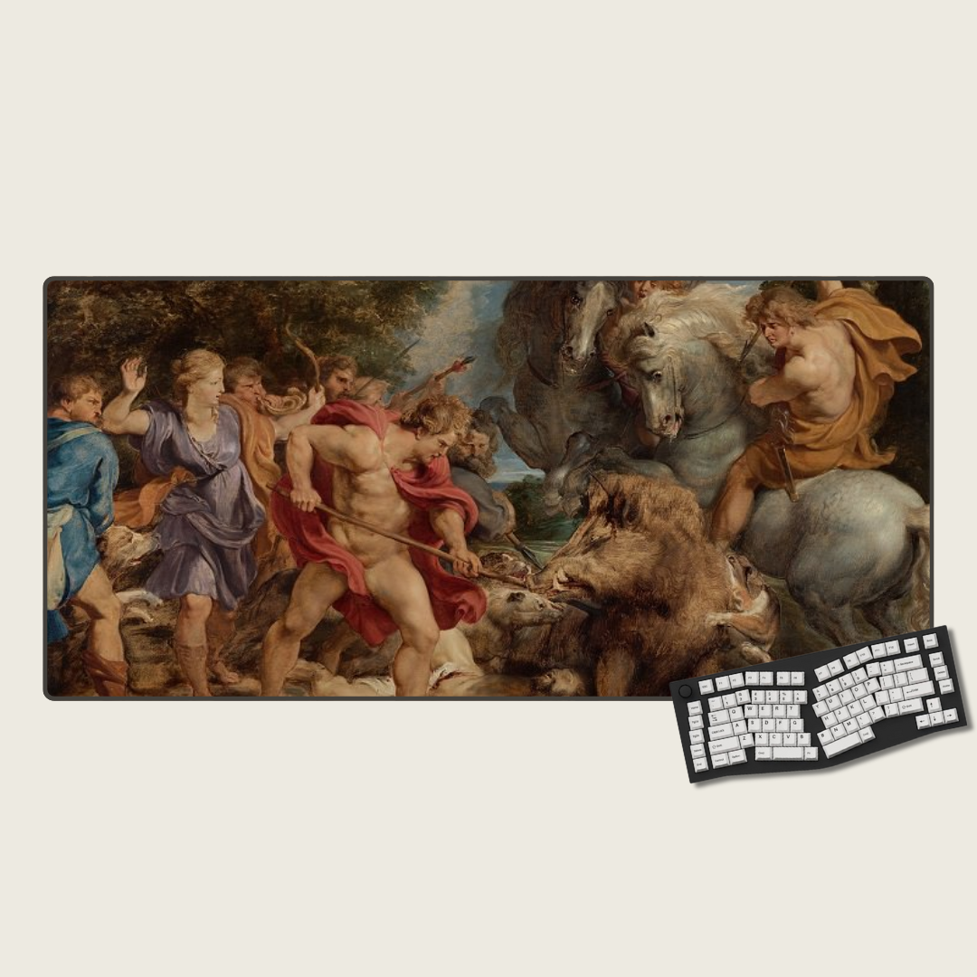 The Calydonian Boar Hunt - Gods & Gladiators Mouse Pads