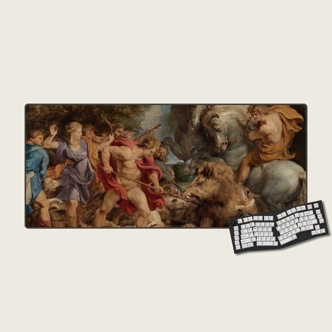 The Calydonian Boar Hunt - Gods & Gladiators Mouse Pads