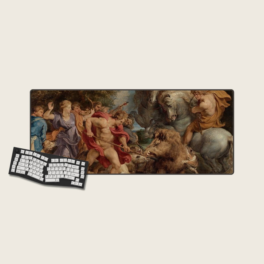 The Calydonian Boar Hunt - Gods & Gladiators Mouse Pads