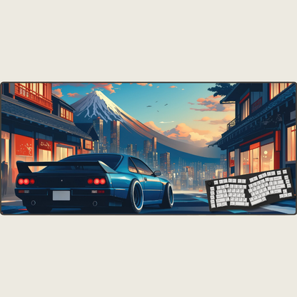 Fuji Fury - Car Mouse Pads