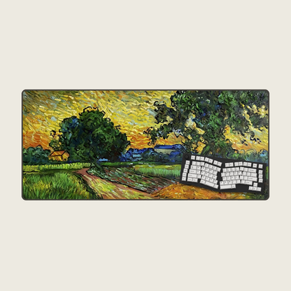 'Gogh Crazy Large Mouse Pads