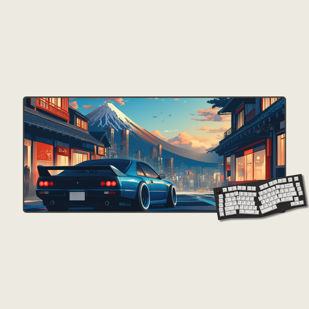 Fuji Fury - Car Mouse Pads