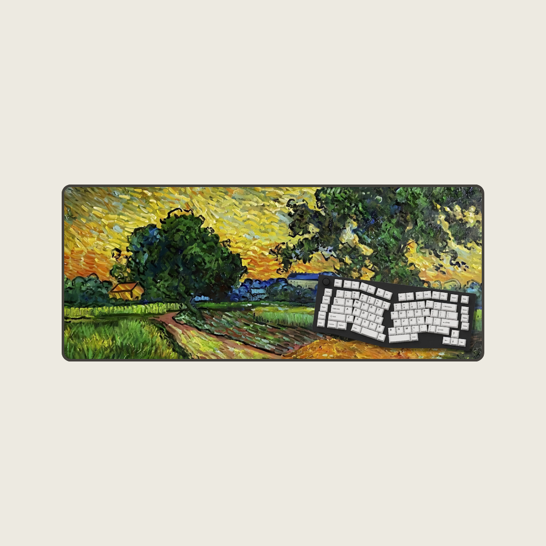 'Gogh Crazy Large Mouse Pads