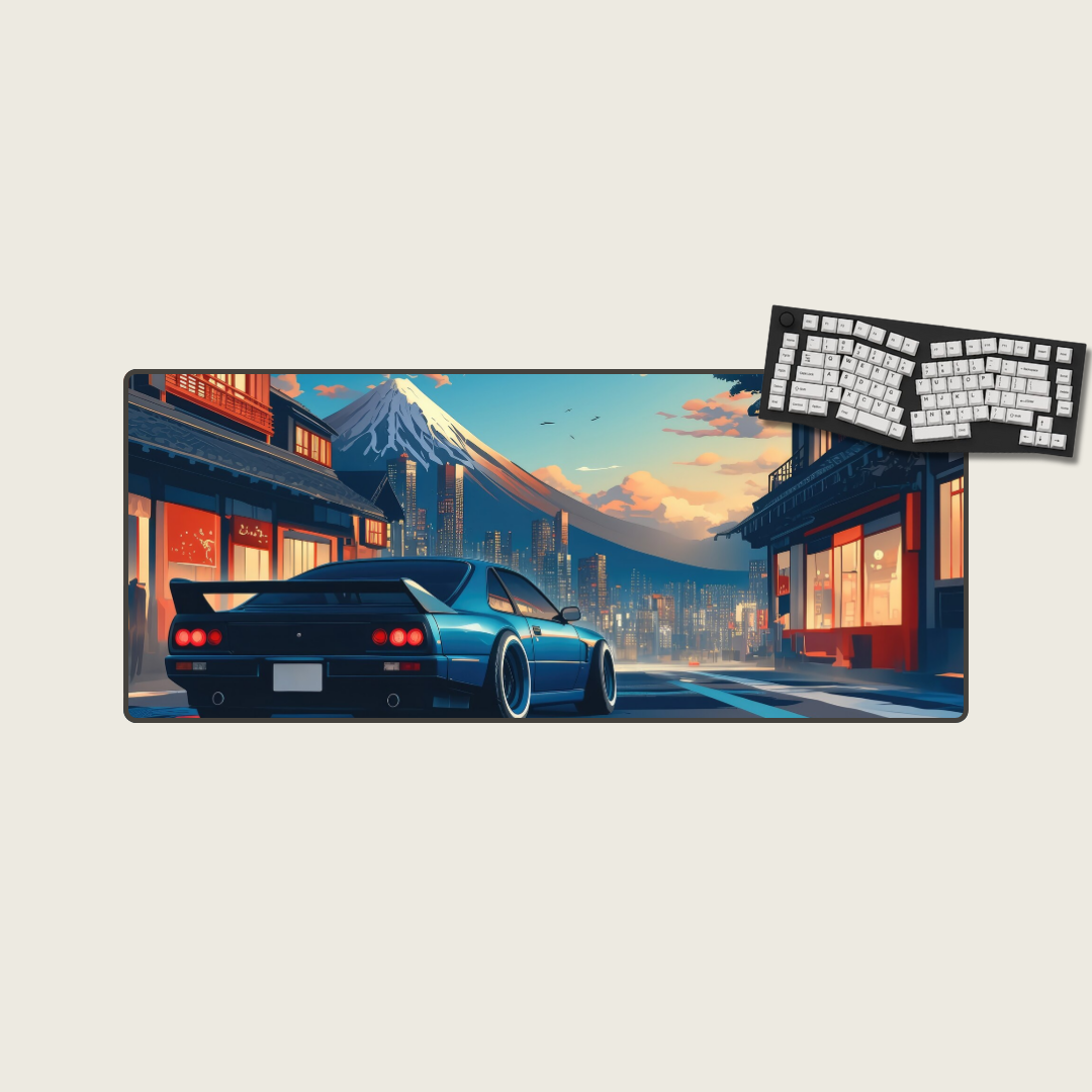 Fuji Fury - Car Mouse Pads