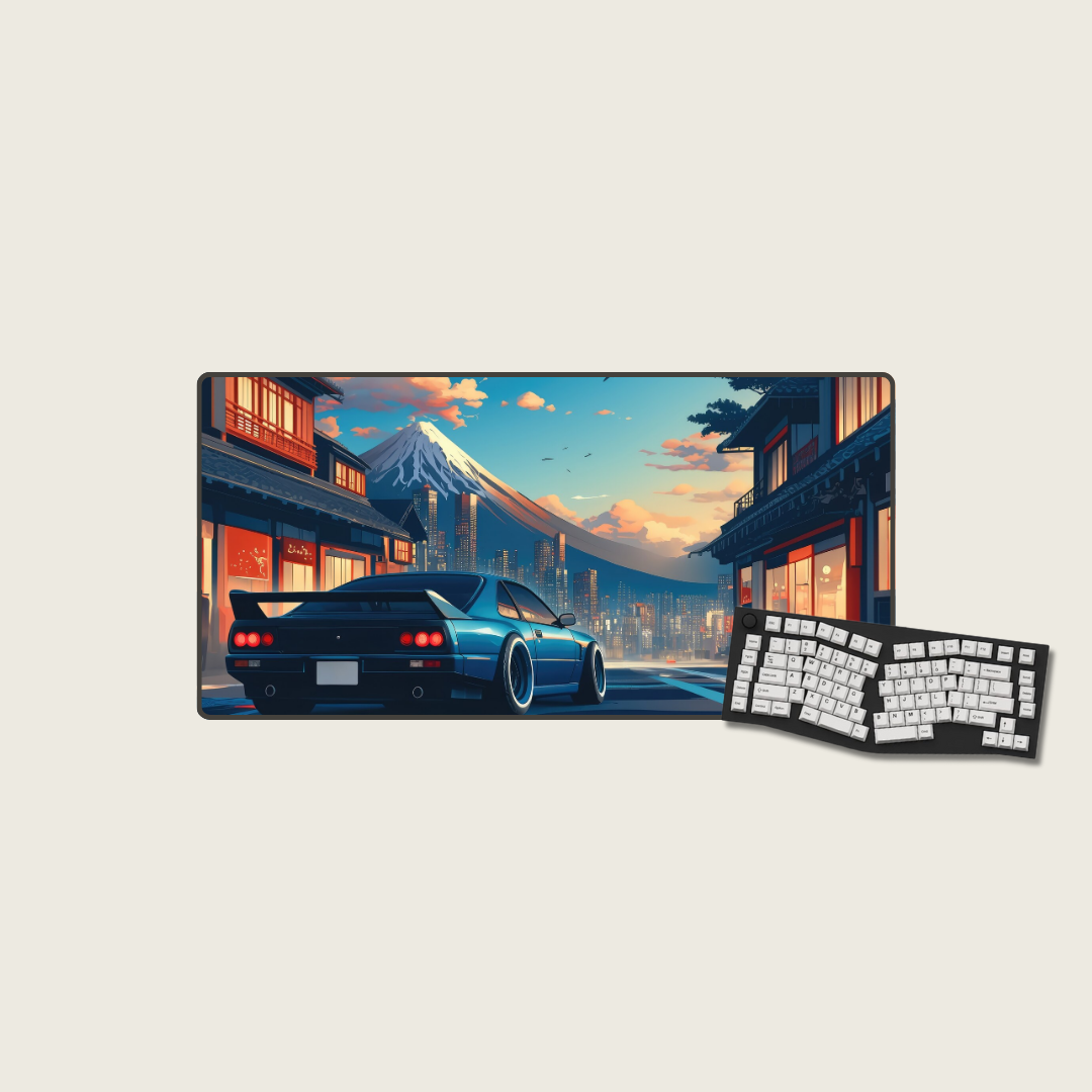 Fuji Fury - Car Mouse Pads