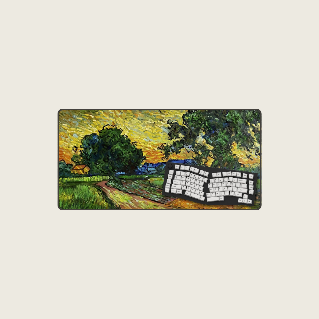 'Gogh Crazy Large Mouse Pads