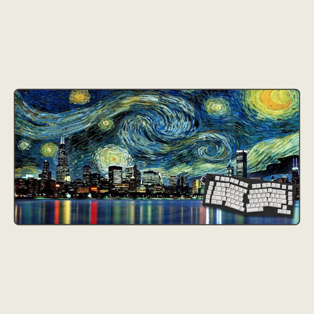 'Gogh Crazy Large Mouse Pads