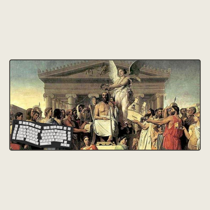 Apotheosis of Homer - Gods & Gladiators Mouse Pads