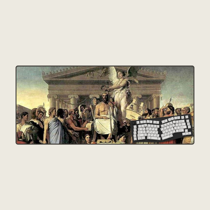 Apotheosis of Homer - Gods & Gladiators Mouse Pads