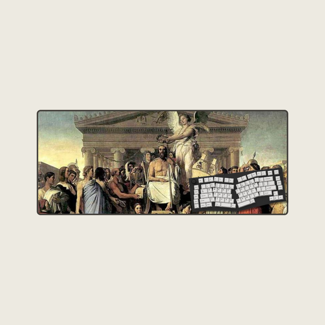 Apotheosis of Homer - Gods & Gladiators Mouse Pads