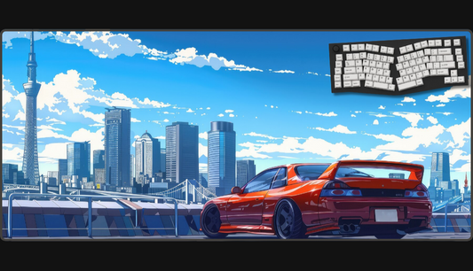 Tokyo Drive - Car Mouse Pads