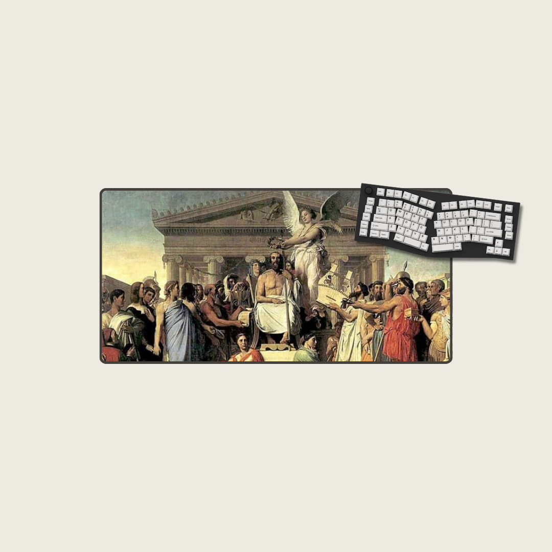 Apotheosis of Homer - Gods & Gladiators Mouse Pads